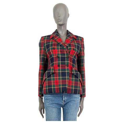 dior tartan jacket|dior bar jackets.